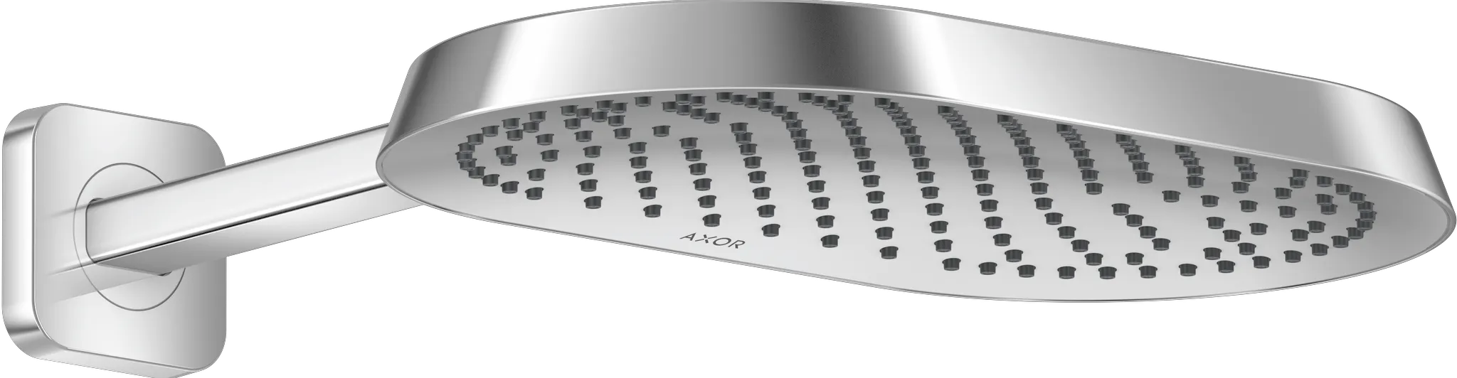 AXOR ShowerSphere Kopfbrause 370/220 1jet EcoSmart mit Brausearm, Chrom AXOR ShowerSphere Kopfbrause 370/220 1jet EcoSmart mit Brausearm, Chrom