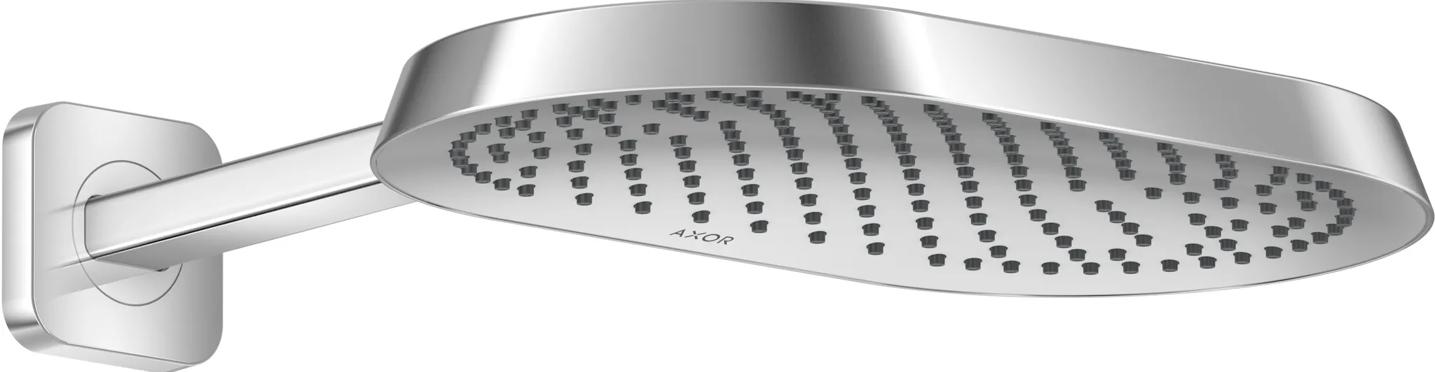 Hansgrohe AXOR ShowerSphere Kopfbrause 370⁄220 1jet EcoSmart mit Brausearm, Chrom Hansgrohe AXOR ShowerSphere Kopfbrause 370⁄220 1jet EcoSmart mit Brausearm, Chrom