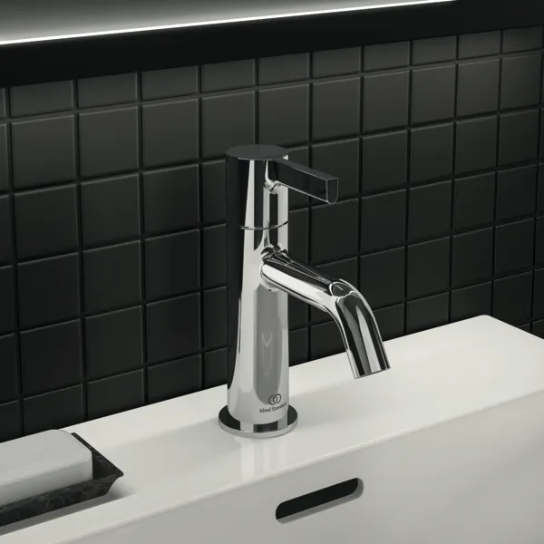 Ideal Standard Waschtischarmatur Joy Arm, Ausladung 110mm, Chrom Ideal Standard Waschtischarmatur Joy Arm, Ausladung 110mm, Chrom