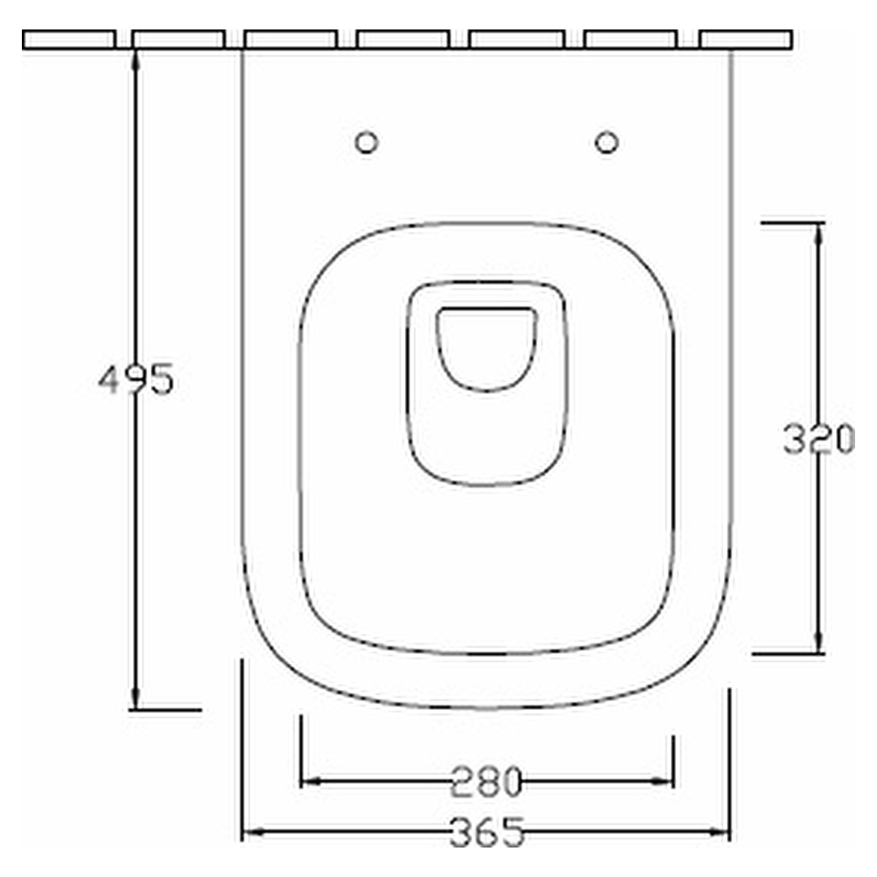 Wand-Tiefspül-WC Soft-Edge „AqvaCeramica“ 36,5 cm ohne Spülrand Wand-Tiefspül-WC Soft-Edge „AqvaCeramica“ 36,5 cm ohne Spülrand