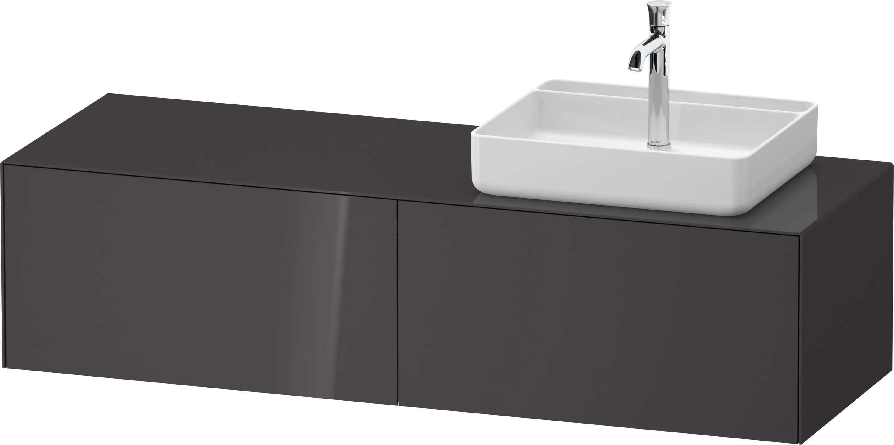 Duravit Waschtischunterschrank wandhängend „White Tulip“ 160 × 40,8 × 55 cm