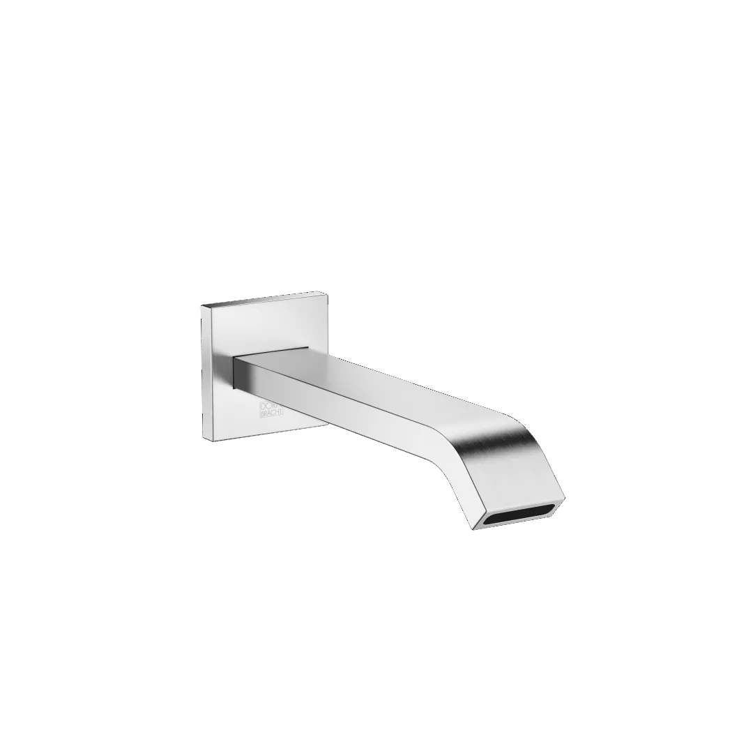 Dornbracht IMO Wannenauslauf Chrom gebürstet, Ausladung 200 mm, Normalstrahl, Bohrungsdurchmesser 37 mm, Anschluss 1/2", max. Durchfluss 25,1 l/min bei 3 bar
