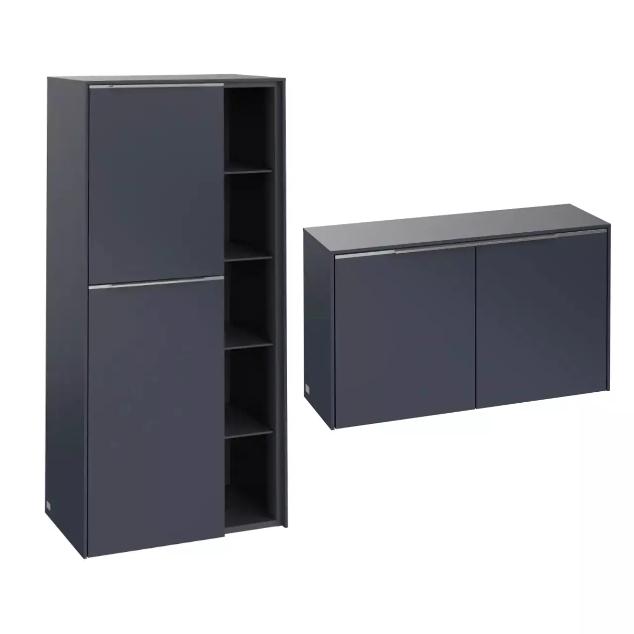 Villeroy & Boch Set aus Sideboard C60000 und Mittelschrank C59800VQ „Subway 3.0“ in Marine Blue - B-Ware - Sonderangebot Villeroy & Boch Set aus Sideboard C60000 und Mittelschrank C59800VQ „Subway 3.0“ in Marine Blue - B-Ware - Sonderangebot