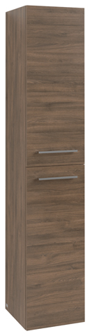 Villeroy & Boch Hochschrank „Avento“ 35 × 176 × 37,2 × 37,2 cm in Arizona Oak, Anschlag links, Soft Closing, 2 Türen