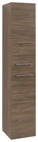 Villeroy & Boch Hochschrank „Avento“ 35 × 176 × 37,2 × 37,2 cm Arizona Oak, Anschlag links, Soft Closing, 2 Türen