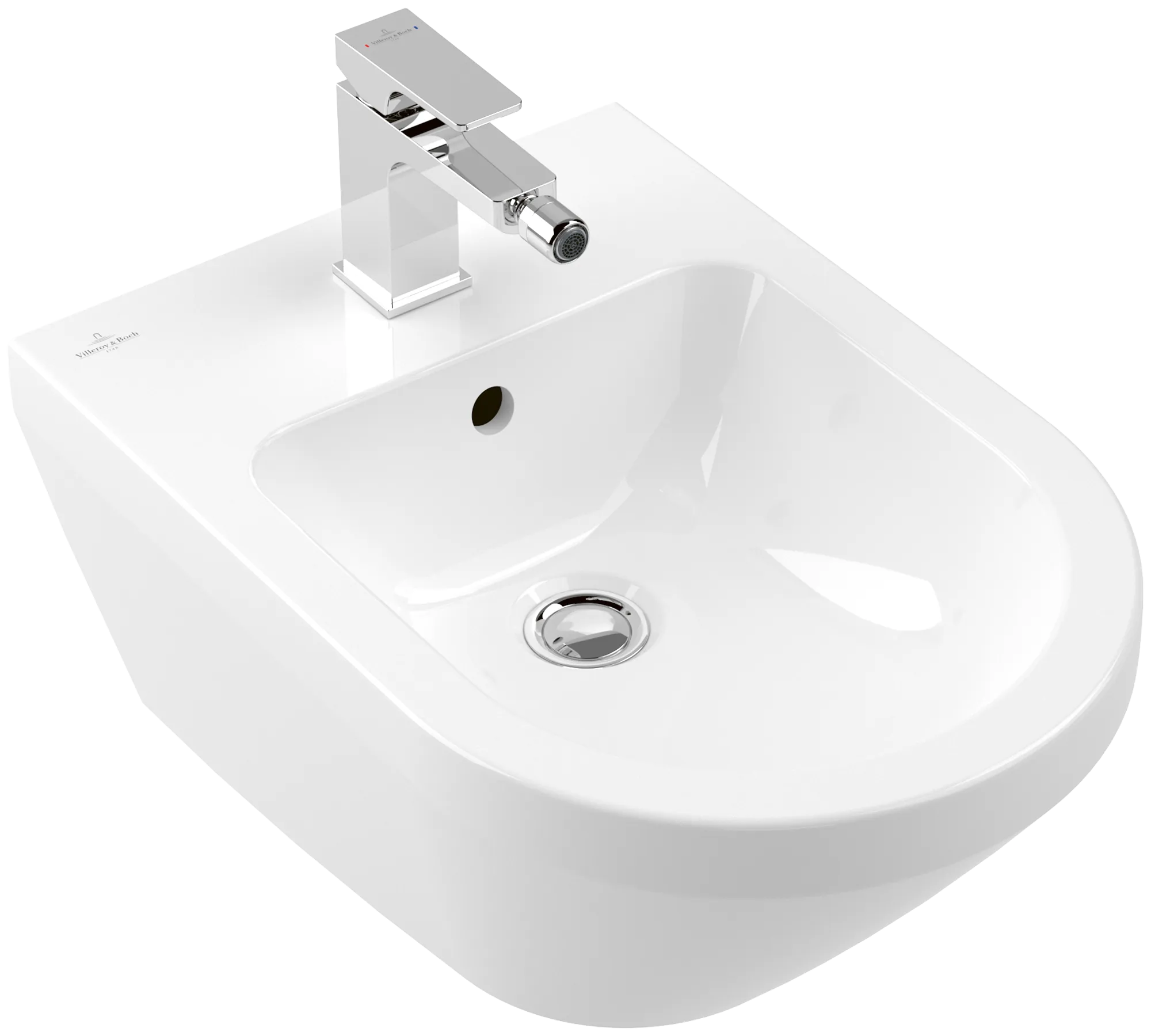 Villeroy & Boch Bidet „Architectura“, Befestigung verdeckt 37 × 53 × 27 cm