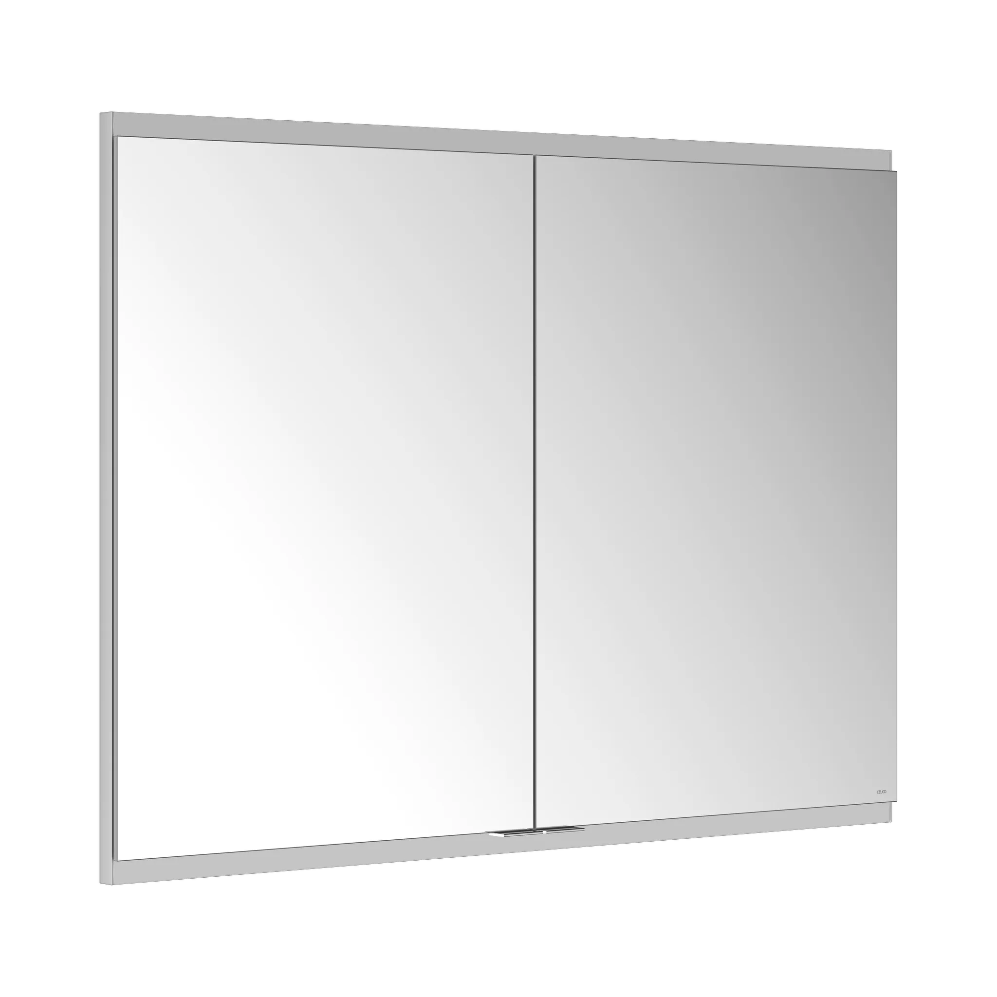 KEUCO Royal Modular 2.0 Spiegelschrank unbeleuchtet Wandeinbau, 2 Steckdosen, 1000x700x160mm, silber-eloxiert