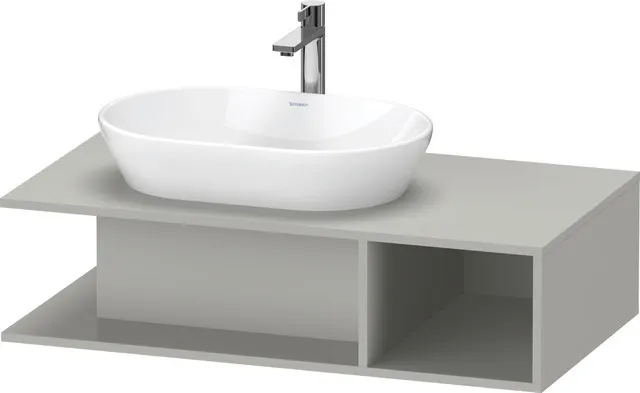 Duravit Waschtischunterschrank wandhängend „D-Neo“ 100 × 26 × 55 cm Betongrau Matt Duravit Waschtischunterschrank wandhängend „D-Neo“ 100 × 26 × 55 cm Betongrau Matt