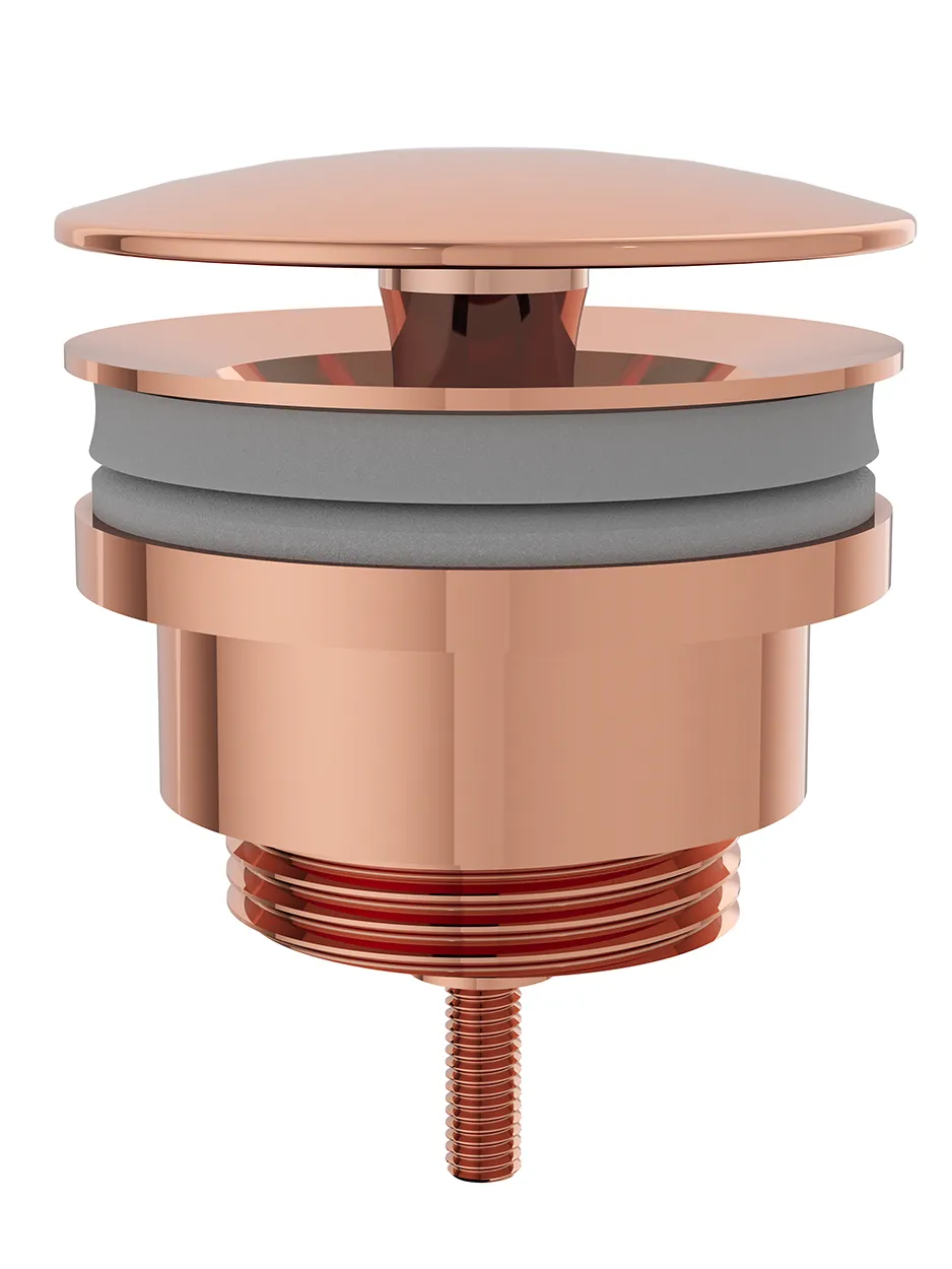 Zubehör Schaftventil Metall d: 62 mm runde Form G 1 1/4″ Kupfer Soft