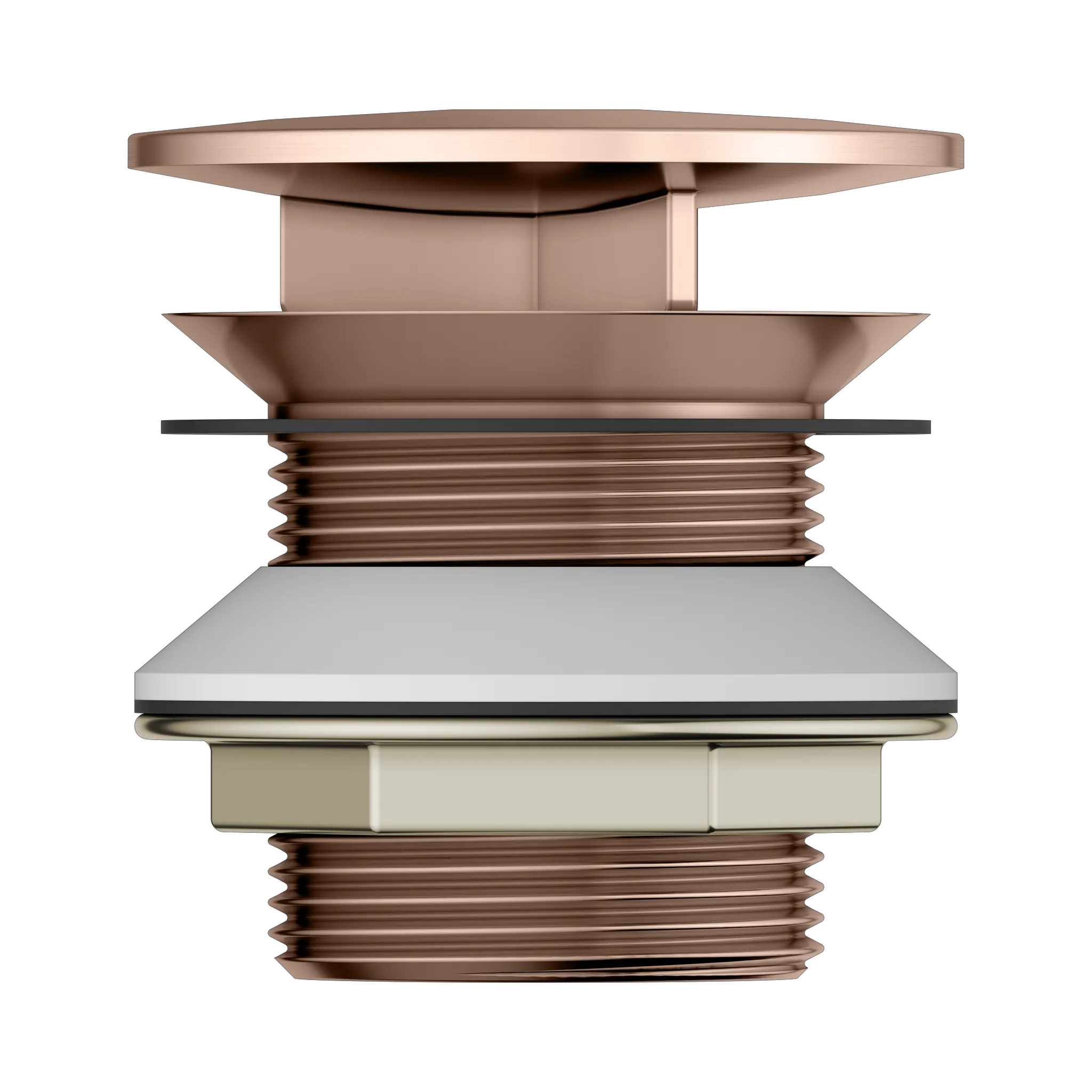 Armaturenzubehör Schaftventil G 1 1/4 Rotgold gebürstet Armaturenzubehör Schaftventil G 1 1/4 Rotgold gebürstet
