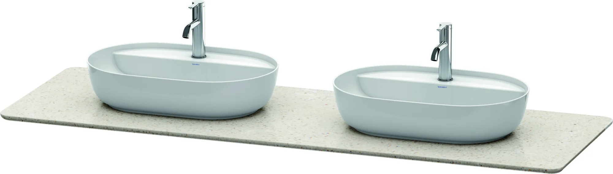 Duravit Konsole „Luv“ in Sand Struktur Duravit Konsole „Luv“ in Sand Struktur