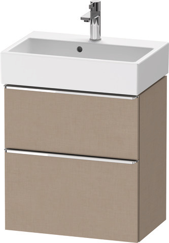 Duravit Waschtischunterschrank wandhängend „D-Neo“ 58,4 × 62,5 × 37,2 cm