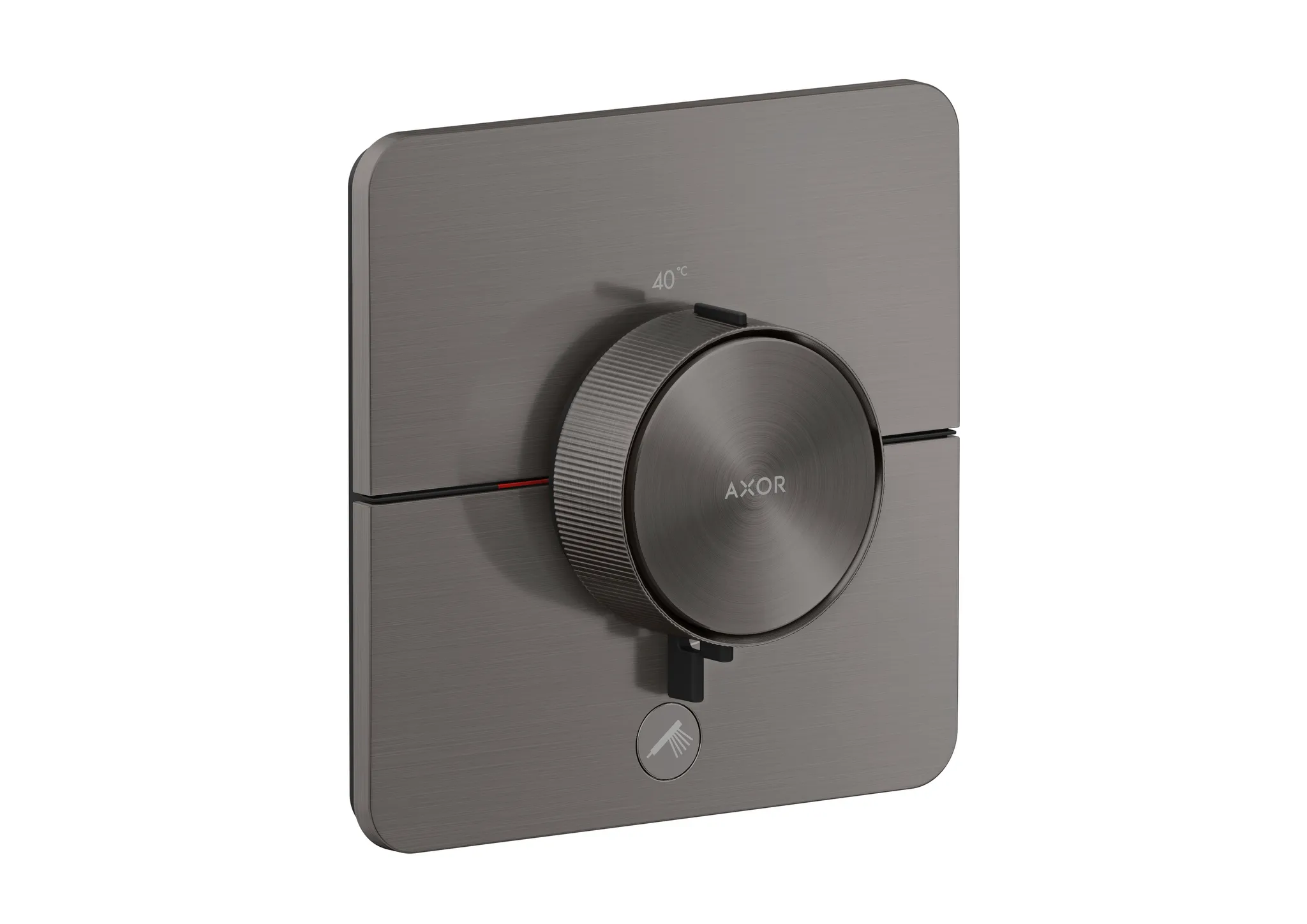 AXOR ShowerSelect ID Thermostat HighFlow Unterputz softsquare für 1 Verbraucher und einen zusätzlichen Abgang Chrom