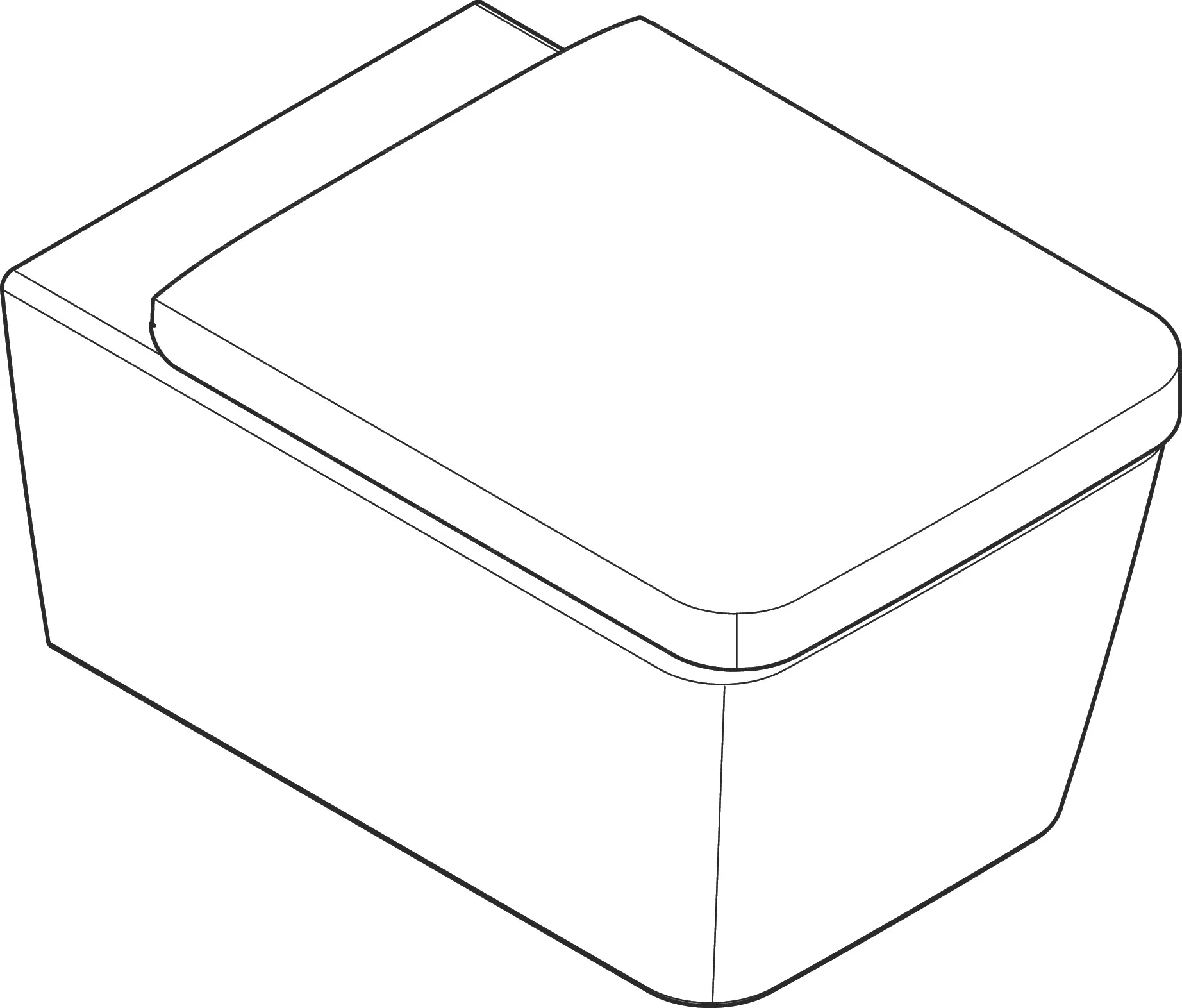 Hansgrohe EluPura Q Wand WC Set 540 AquaFall Flush, SmartClean mit WC-Sitz SoftClose QuickRelease Weiß Hansgrohe EluPura Q Wand WC Set 540 AquaFall Flush, SmartClean mit WC-Sitz SoftClose QuickRelease Weiß