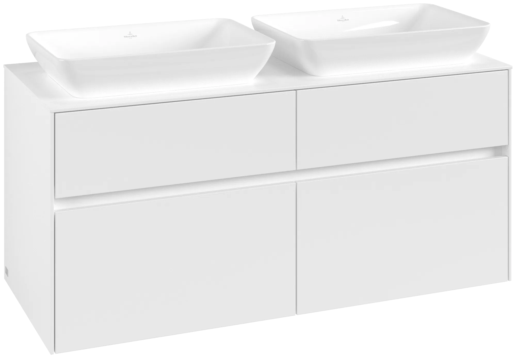 Villeroy & Boch Collaro Waschbeckenunterschrank C11500, 1200x548x500mm, White Matt
