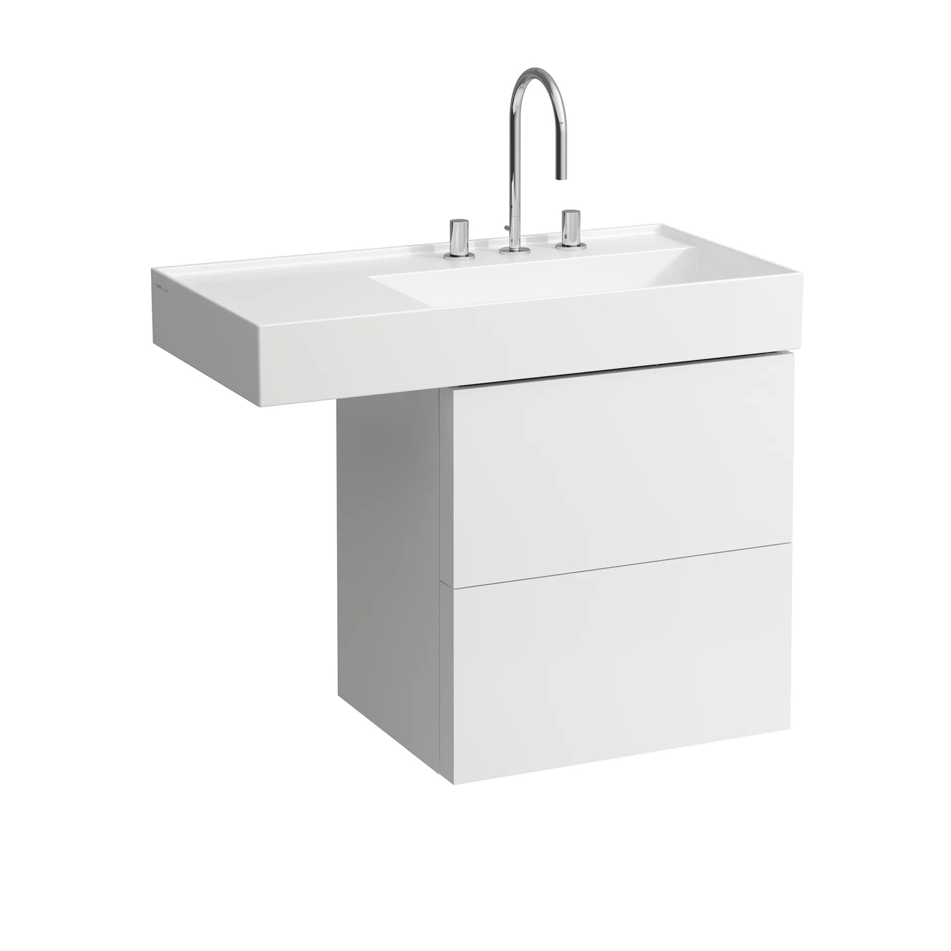 Laufen Waschtischunterbau „Kartell“ 450 × 600 × 580 mm Weiß matt Laufen Waschtischunterbau „Kartell“ 450 × 600 × 580 mm Weiß matt