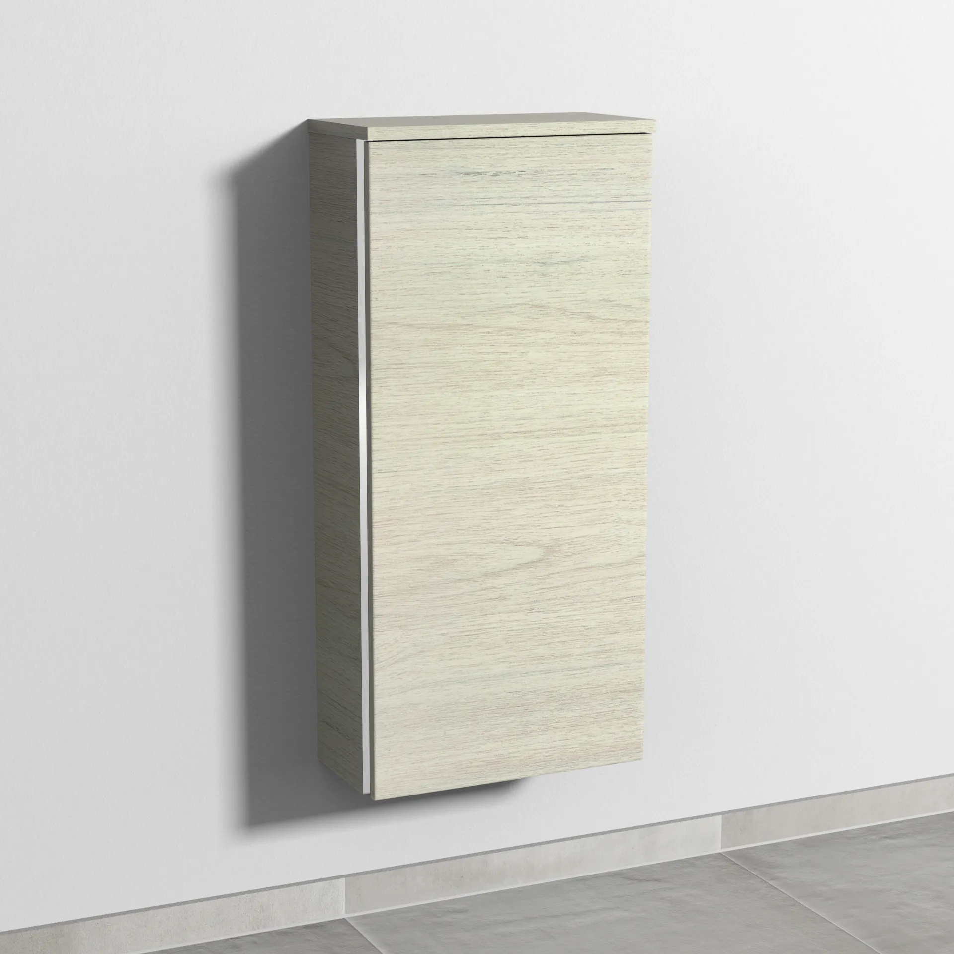 Sanipa Mittelschrank „3way“ 400 × 850 × 197 mm Anschlag rechts, in White Oak, Anschlag rechts