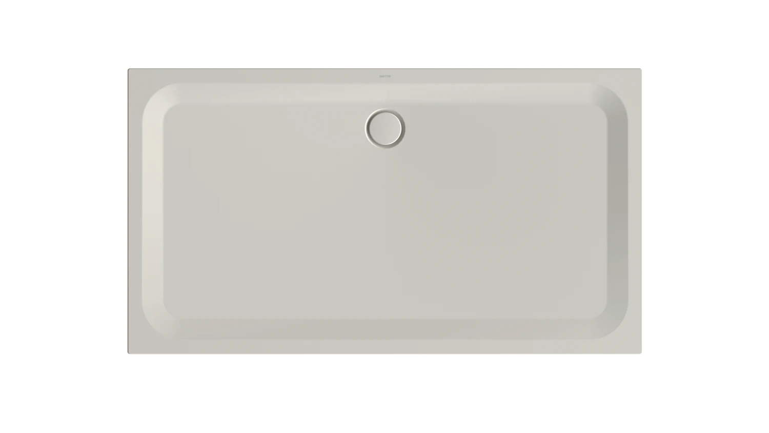 Bette rechteck Duschwanne „BetteUltra“ 1800 × 1000 mm ohne Oberflächenbeschichtung, ohne Oberflächenveredelung, ohne Wannenträger, in Flax