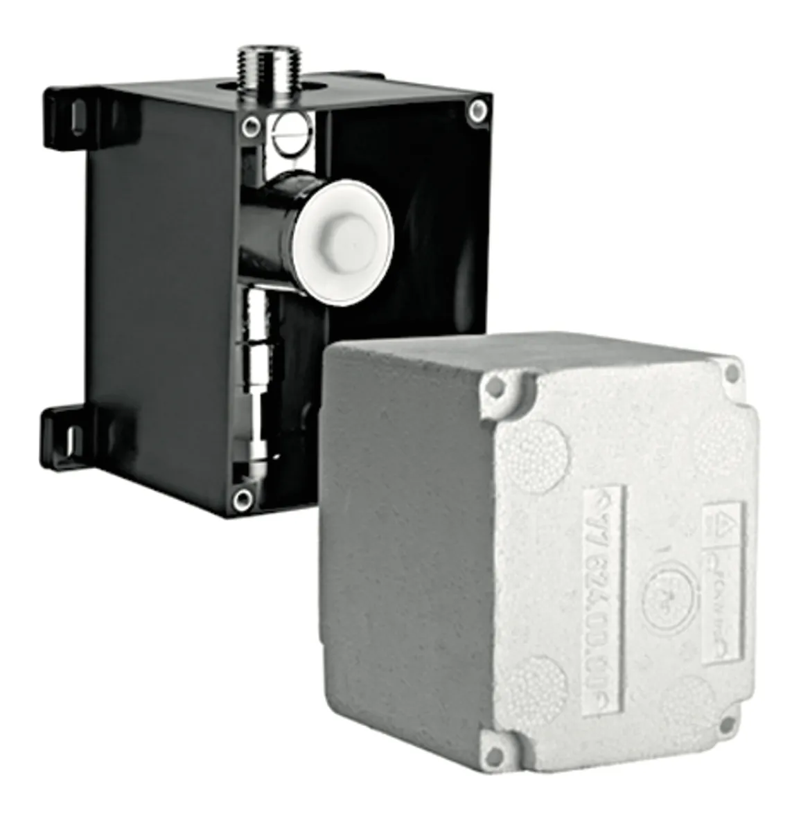 Unterputz-Urinal-Druckspüler COMPACT II, Masterbox, Spülstrom 0,3 l/s, DN 15 G 1/2 AG, DN 15 G 1/2 AG