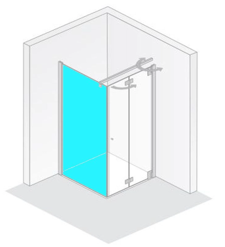 HSK Seitenwand „K2P“ Glas Klar hell, Profile Chromoptik (Alu Hochglanz poliert) HSK Seitenwand „K2P“ Glas Klar hell, Profile Chromoptik (Alu Hochglanz poliert)