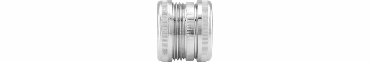 Kupplung Messing vc für Rohre 32 mm mit 2 konischen Dichtungen