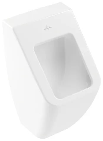 Absaug-Urinal DirectFlush „Venticello“, Befestigung verdeckt, ohne Zielobjekt, Zulauf verdeckt 28,5 × 32 × 54,5 cm in Weiß Alpin