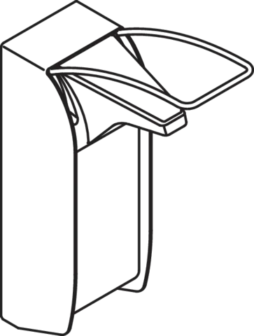HEWI Desinfektionsmittelspender Serie 805 Edelstahl 500 ml Tiefschwarz HEWI Desinfektionsmittelspender Serie 805 Edelstahl 500 ml Tiefschwarz