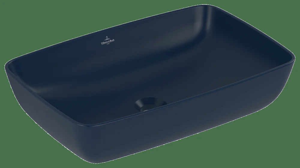 Villeroy & Boch Artis Aufsatzwaschbecken TitanCeram 580x380mm Rechteck Nightfall CeramicPlus Villeroy & Boch Artis Aufsatzwaschbecken TitanCeram 580x380mm Rechteck Nightfall CeramicPlus