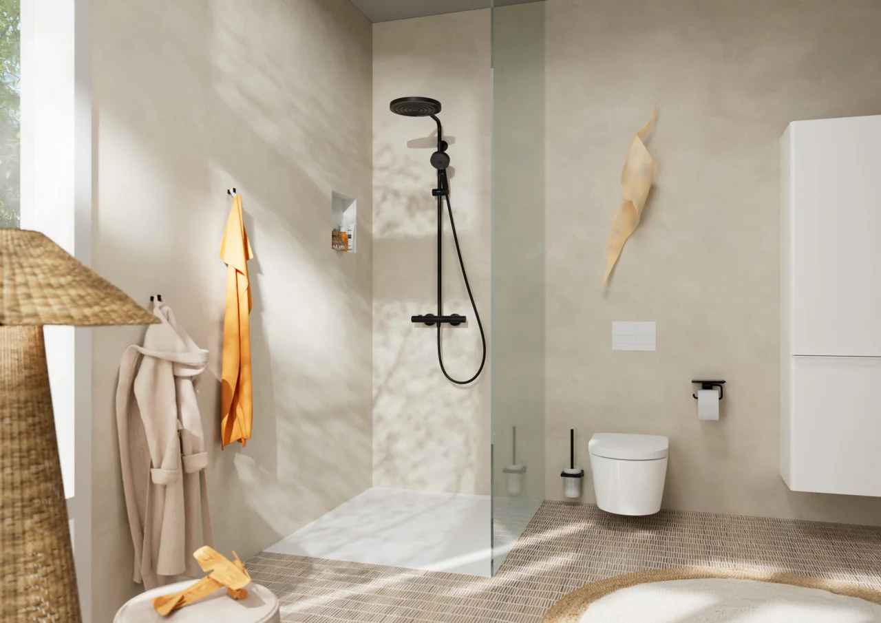 Hansgrohe EluPura S Wand-WC-Set, 540x360 mm, glänzend, mit AquaFall-Flush, SmartClean, SoftClose und QuickRelease Hansgrohe EluPura S Wand-WC-Set, 540x360 mm, glänzend, mit AquaFall-Flush, SmartClean, SoftClose und QuickRelease