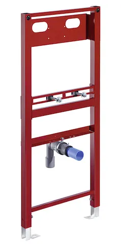 Waschtisch-Modul MONTUS, B 50 cm x H 124 cm, Rahmen pulverbeschichtet
