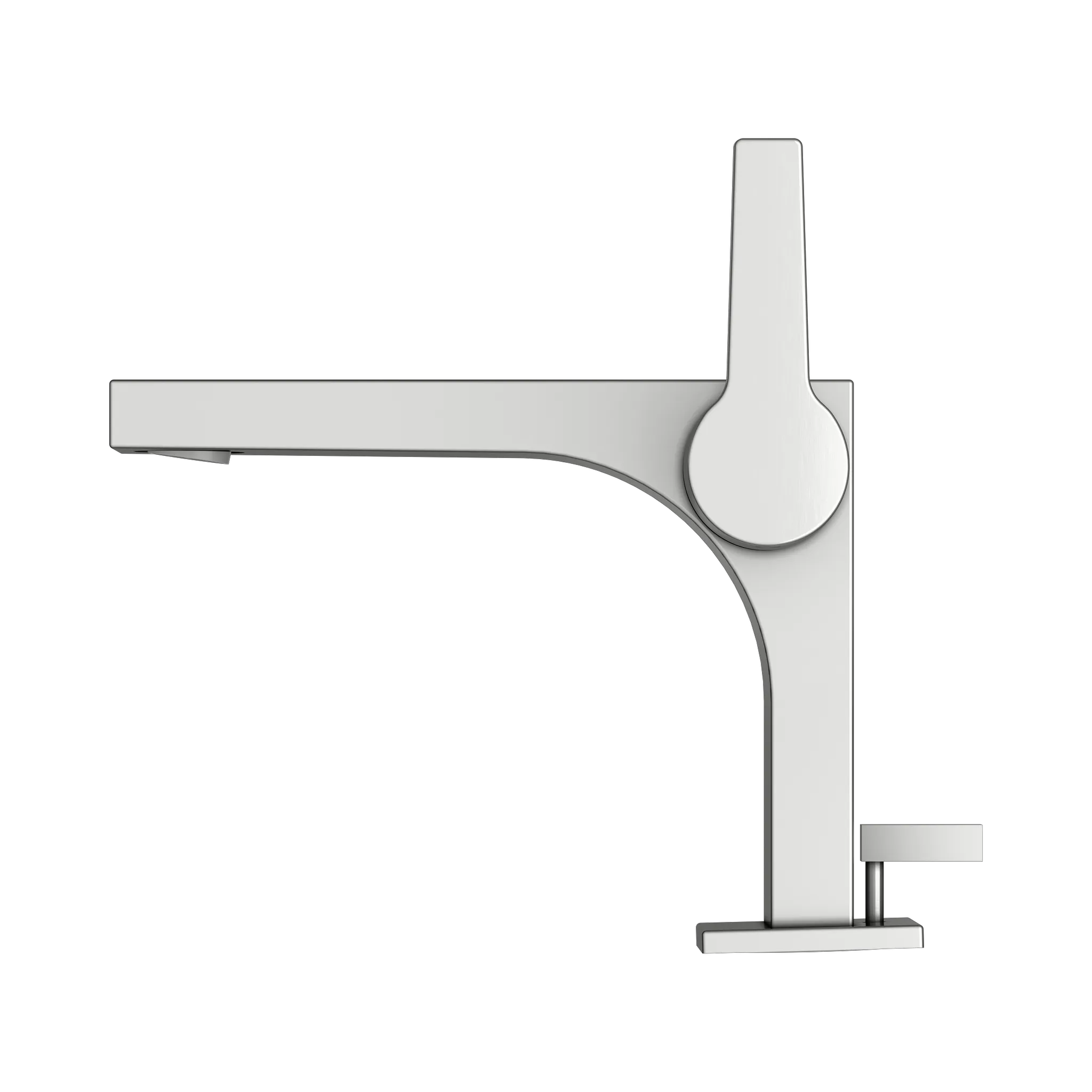 KEUCO EDITION 11 Einhebel-Waschtischmischer 110 mit Zugstangen-Ablaufgarnitur Edelstahl-finish KEUCO EDITION 11 Einhebel-Waschtischmischer 110 mit Zugstangen-Ablaufgarnitur Edelstahl-finish