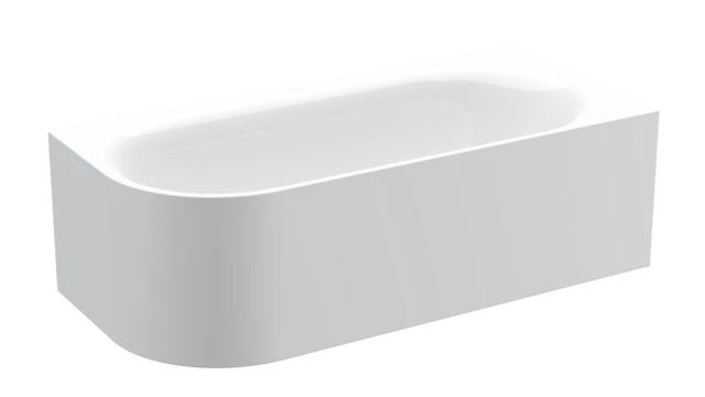 Bette oval Badewanne „BetteLux Oval V Silhouette“ 185 × 85 cm in Weiß
