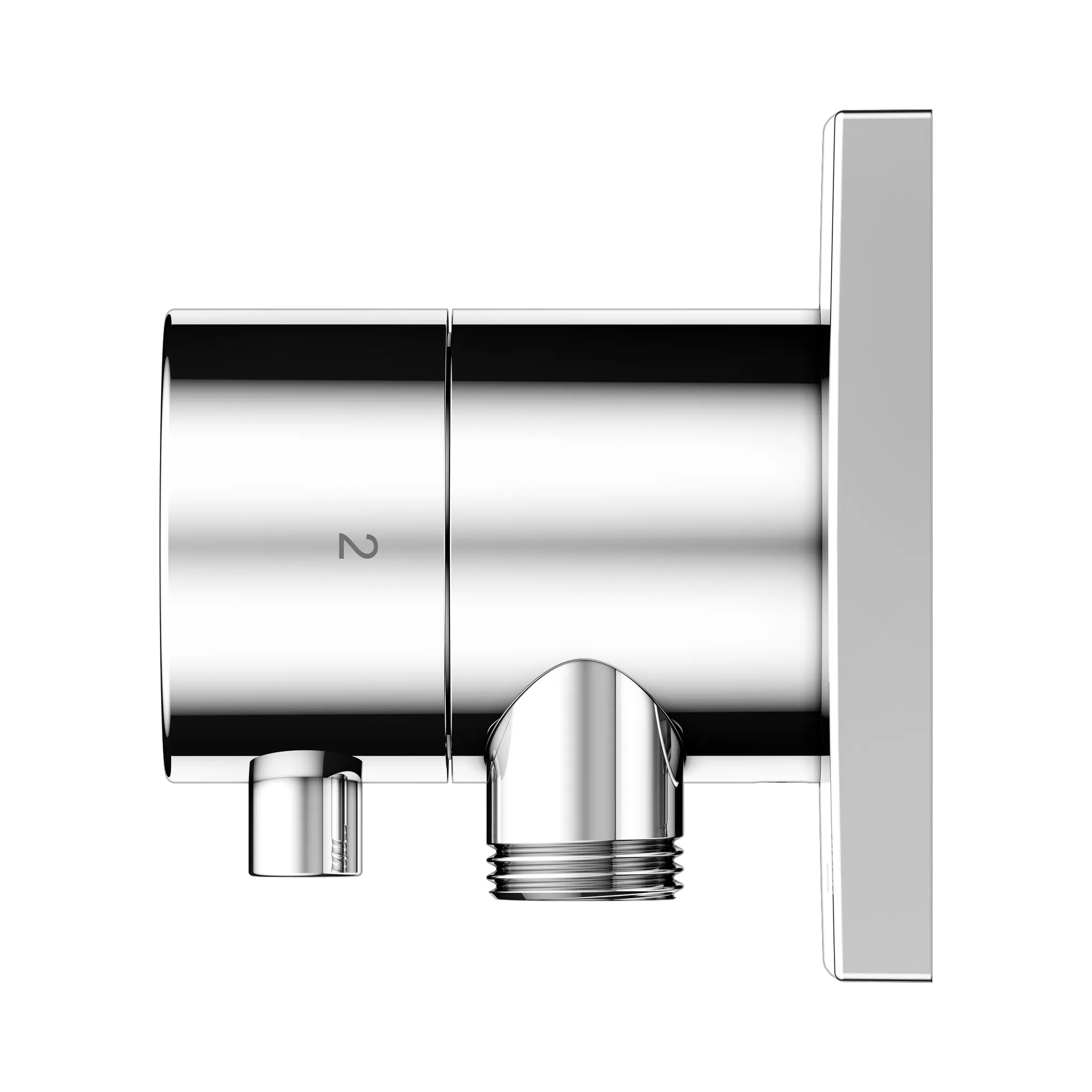 KEUCO IXMO Ab- und Umstellventil Unterputz für 2 Verbraucher mit Schlauchanschluss eckig verchromt KEUCO IXMO Ab- und Umstellventil Unterputz für 2 Verbraucher mit Schlauchanschluss eckig verchromt