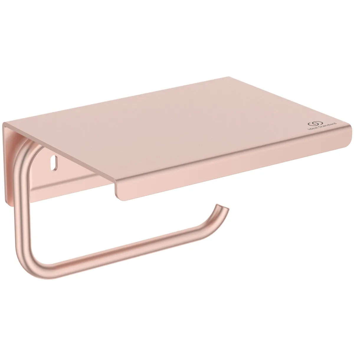 Ideal Standard Toilettenpapierhalter „Alu+“ 11,4 × 9,5 cm in Befestigung verdeckt Ideal Standard Toilettenpapierhalter „Alu+“ 11,4 × 9,5 cm in Befestigung verdeckt