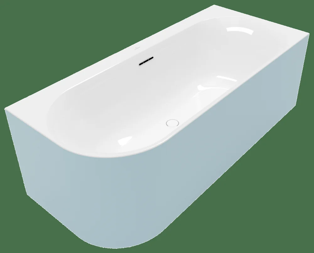 Villeroy & Boch Vorwand-Badewanne Loop & Friends OVAL UBA180LOF9CRBCV, 1800 x 800 x 600 mm, Colour On Demand, 01 Weiß Alpin Villeroy & Boch Vorwand-Badewanne Loop & Friends OVAL UBA180LOF9CRBCV, 1800 x 800 x 600 mm, Colour On Demand, 01 Weiß Alpin