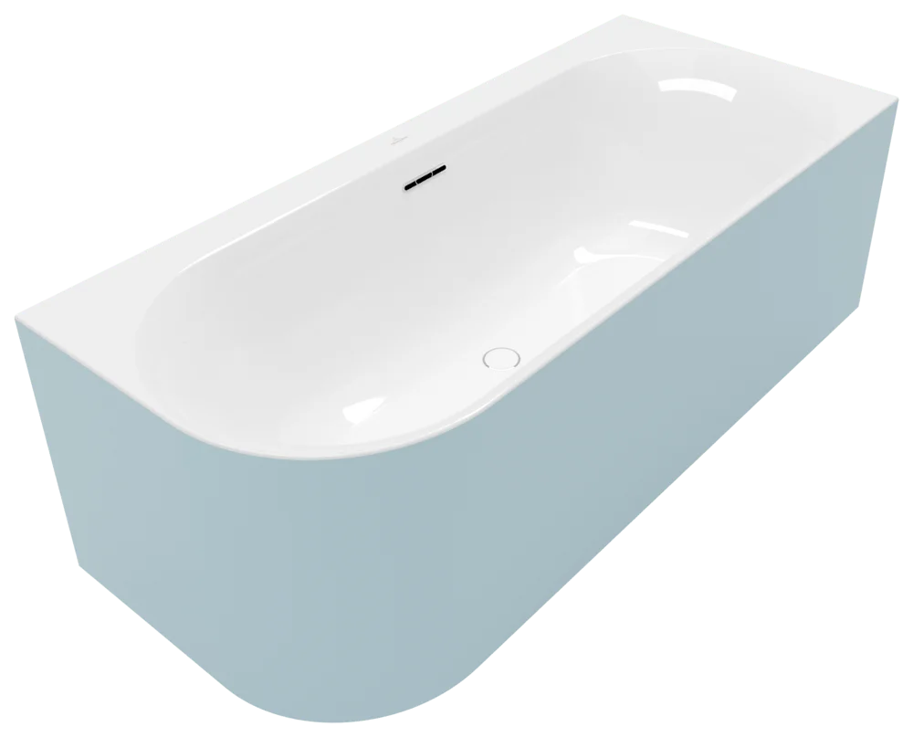 Villeroy & Boch Vorwand-Badewanne Loop & Friends OVAL UBA180LOF9CRBCV, 1800 x 800 x 600 mm, Colour On Demand, 01 Weiß Alpin Villeroy & Boch Vorwand-Badewanne Loop & Friends OVAL UBA180LOF9CRBCV, 1800 x 800 x 600 mm, Colour On Demand, 01 Weiß Alpin