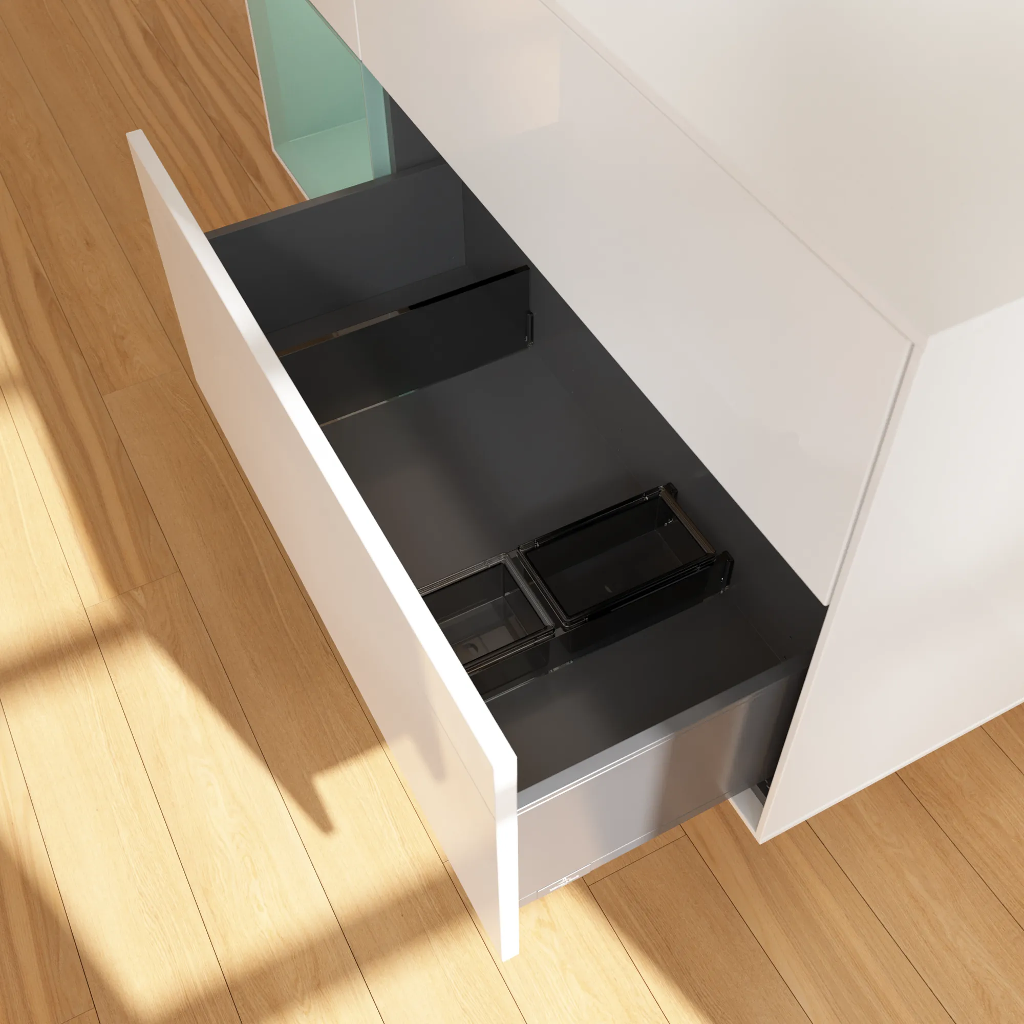 Villeroy & Boch Waschtischunterschrank „Finion“ für Schrankwaschtisch 1200 × 603 × 501 mm Glossy White Lacquer, für Becken mittig, mit Hahnlochbohrung Villeroy & Boch Waschtischunterschrank „Finion“ für Schrankwaschtisch 1200 × 603 × 501 mm Glossy White Lacquer, für Becken mittig, mit Hahnlochbohrung