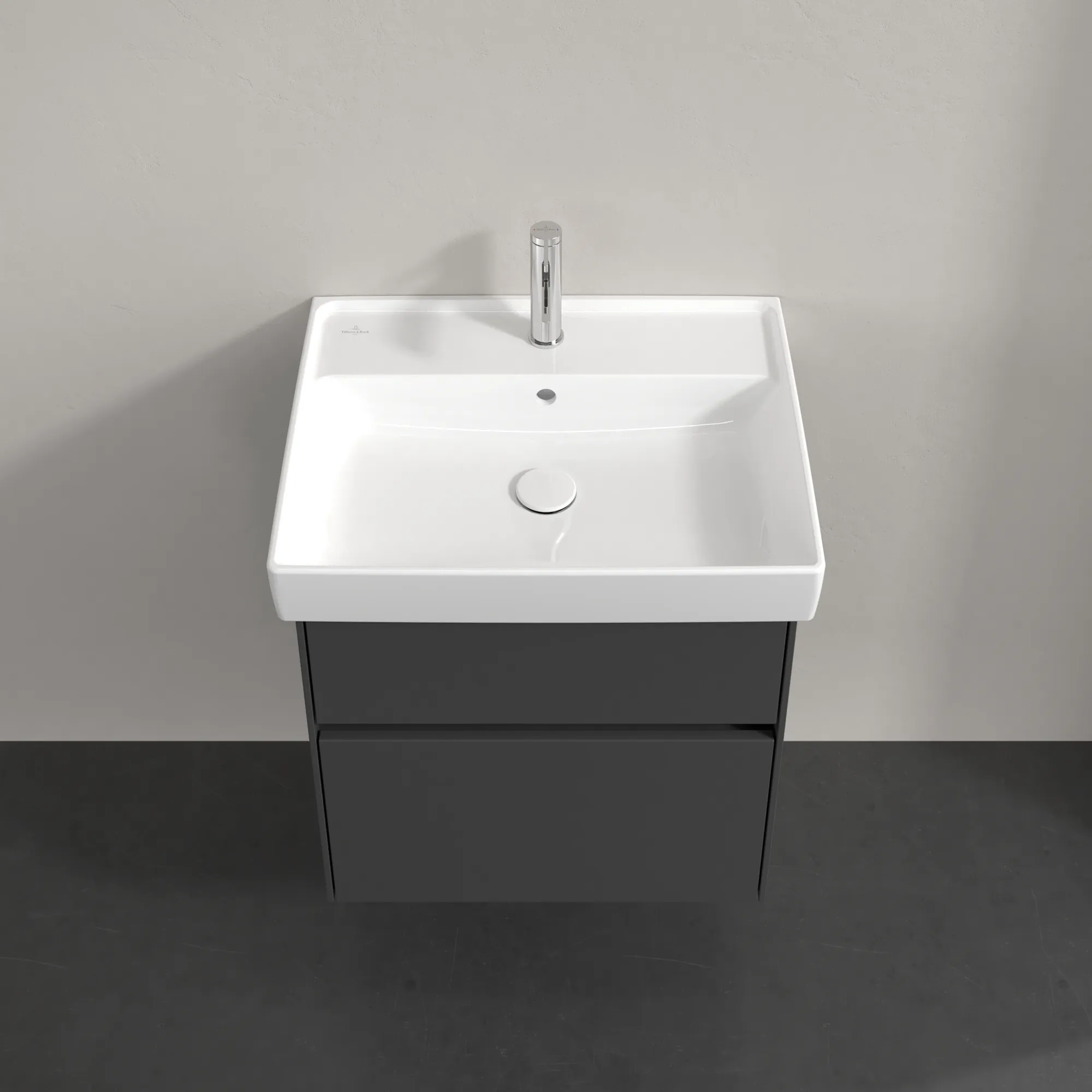 Villeroy & Boch Collaro Waschbeckenunterschrank 554x546x444 mm Graphite