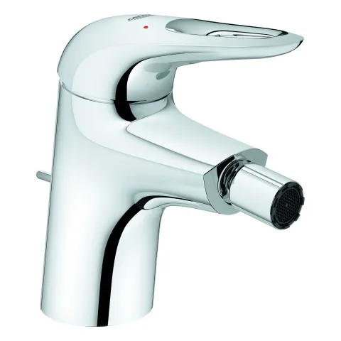 Einhand-Bidetbatterie Eurostyle 33565_3, Einlochmontage, Zugstangen-Ablaufgarnitur 1 1/4'', offener Metall-Hebelgriff, chrom Einhand-Bidetbatterie Eurostyle 33565_3, Einlochmontage, Zugstangen-Ablaufgarnitur 1 1/4'', offener Metall-Hebelgriff, chrom