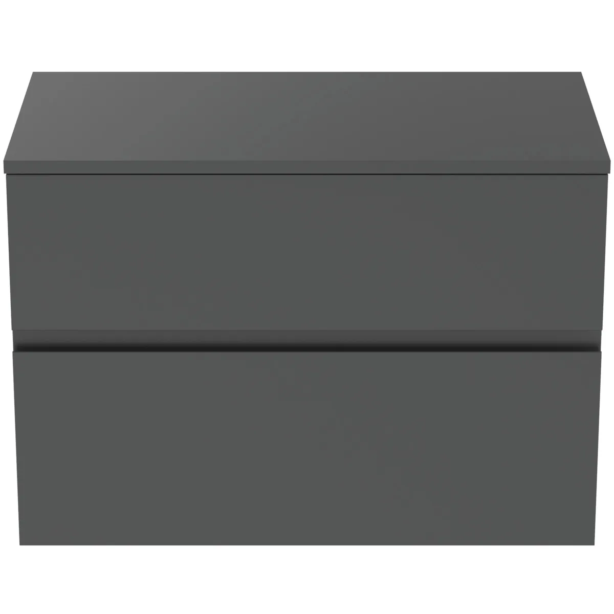 Ideal Standard Waschtischunterschrank Finesse Anthrazit matt 802x440x558 mm 2 Schubladen Softclose Ideal Standard Waschtischunterschrank Finesse Anthrazit matt 802x440x558 mm 2 Schubladen Softclose