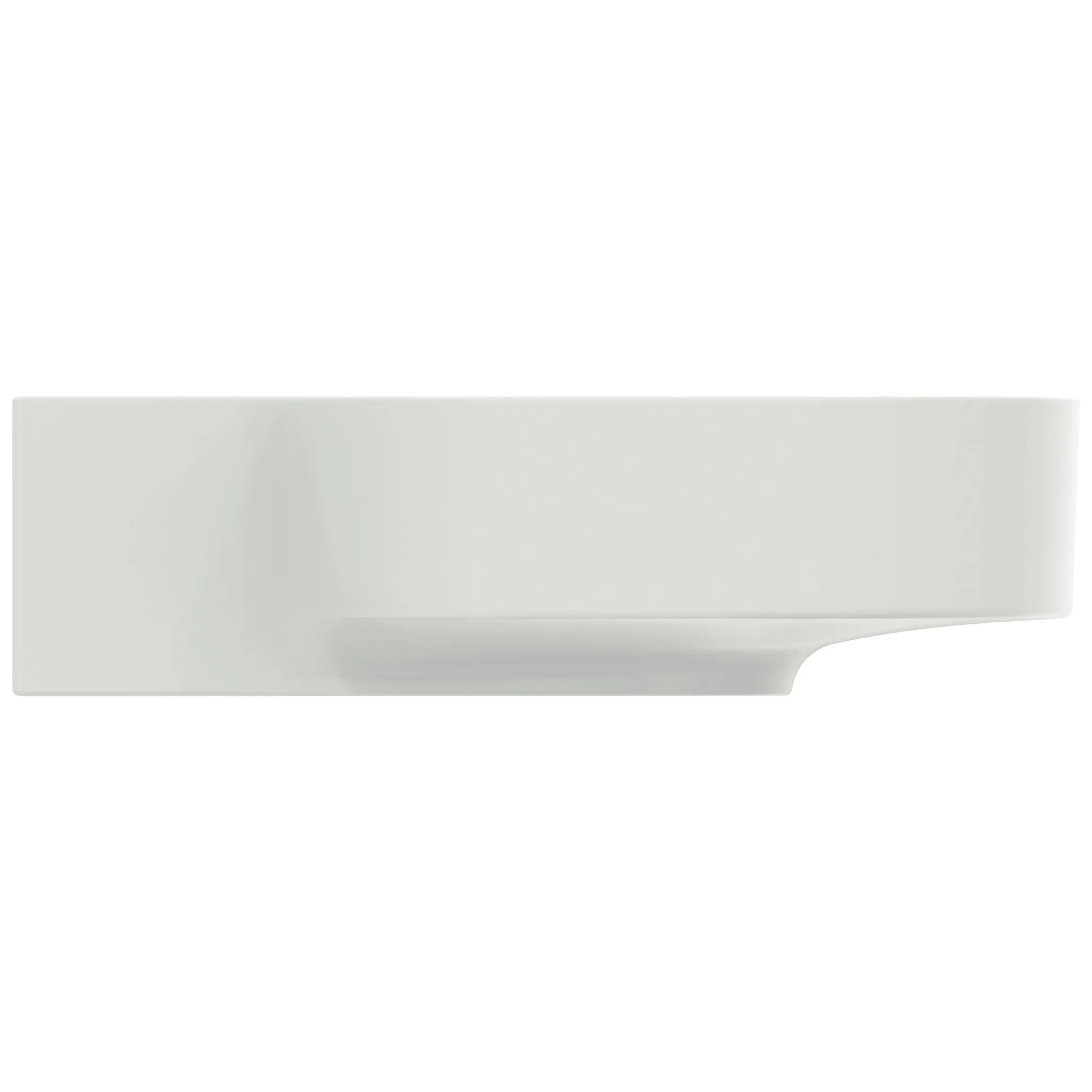 Waschbecken „Linda-X“ 50 × 48 × 13,5 cm, Hahnlochposition mittig in Seidenweiß Waschbecken „Linda-X“ 50 × 48 × 13,5 cm, Hahnlochposition mittig in Seidenweiß