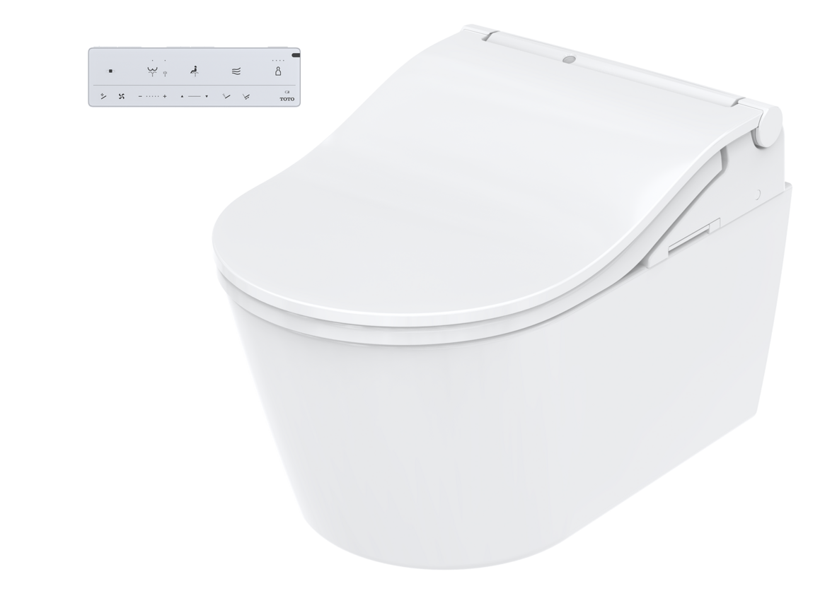 Toto Dusch-WC auto flush „RW“ 391 × 108 × 579 mm
