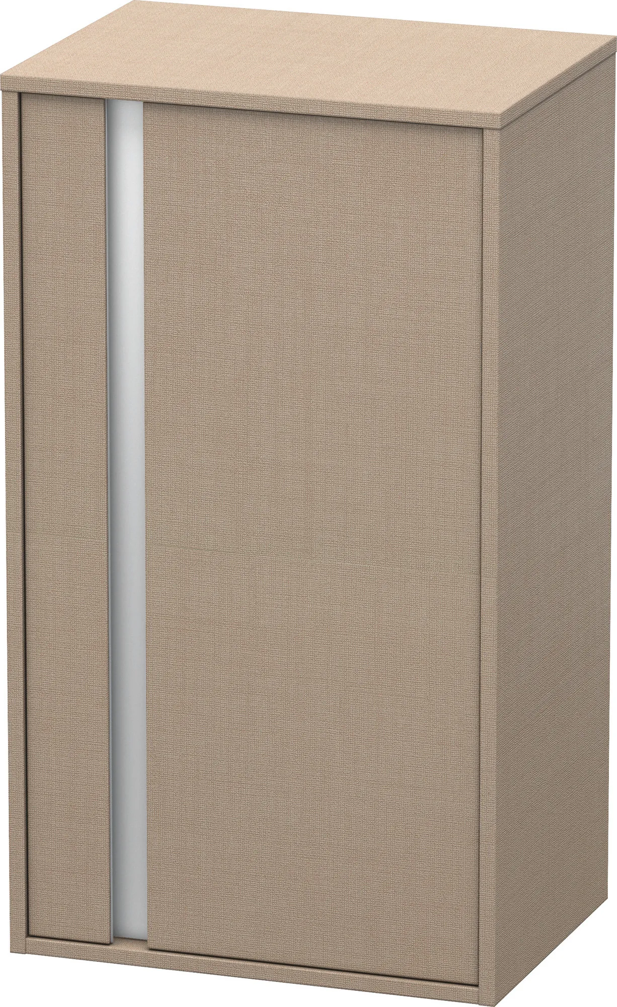 Duravit Halbhochschrank „Ketho“ 50 × 88 × 36 cm Leinen