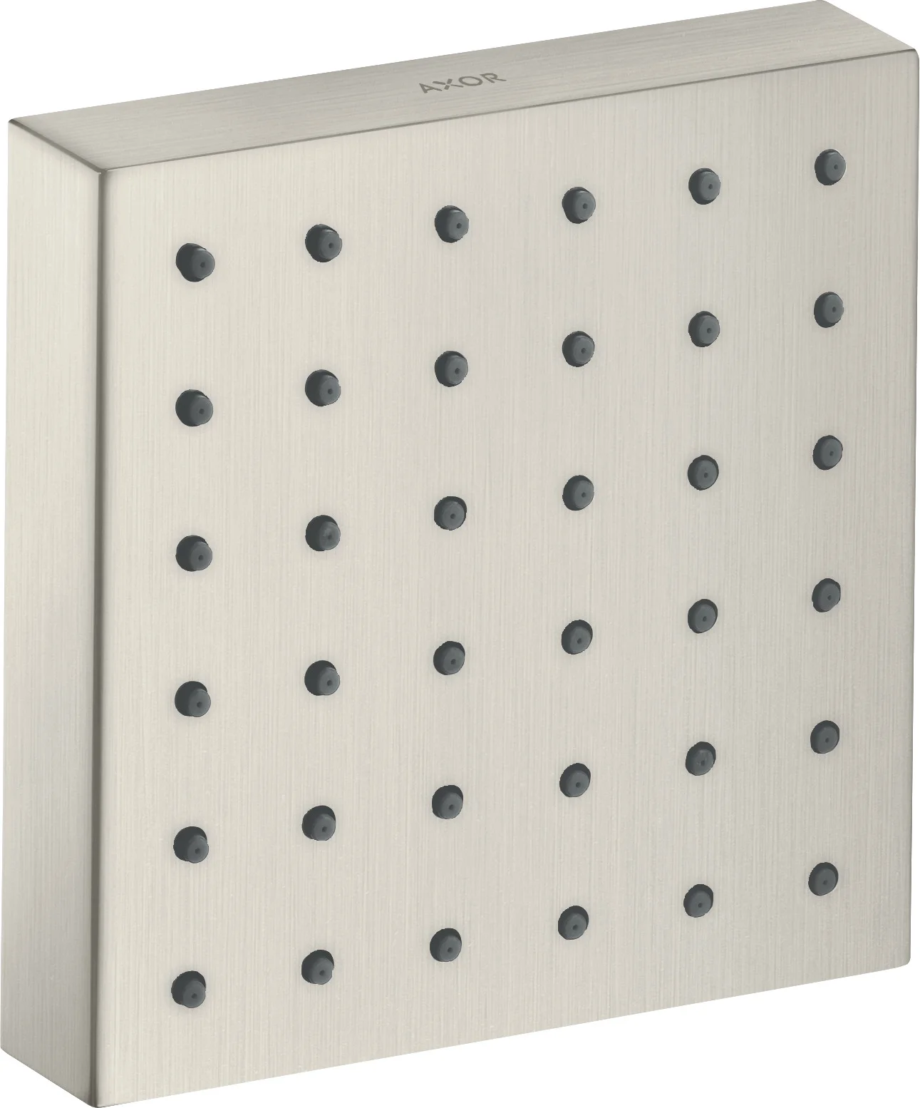 Hansgrohe AXOR ShowerSolutions Brausemodul 120/120 Unterputz eckig Edelstahl Optic Hansgrohe AXOR ShowerSolutions Brausemodul 120/120 Unterputz eckig Edelstahl Optic