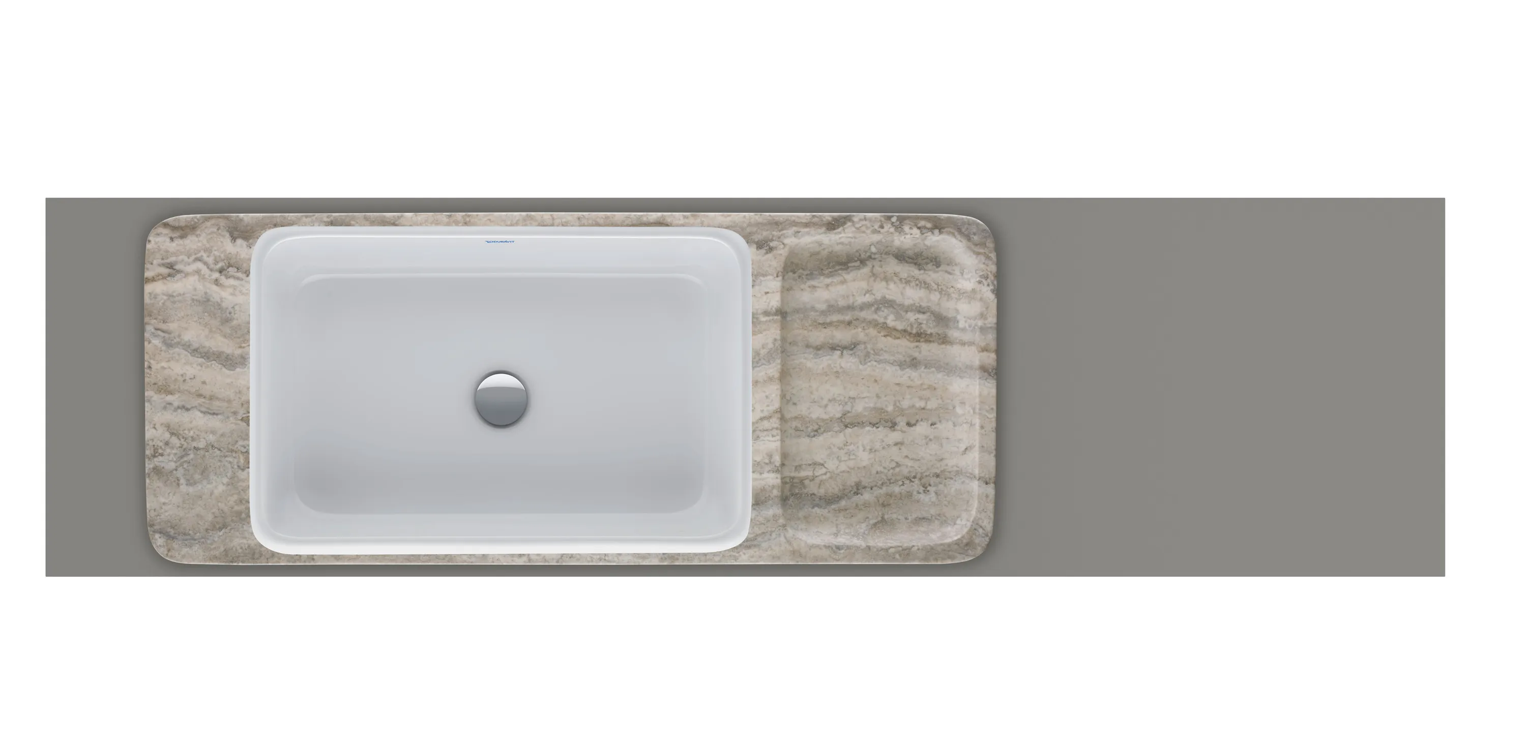 Duravit Konsole „Qatego“ in Basalt Matt Duravit Konsole „Qatego“ in Basalt Matt