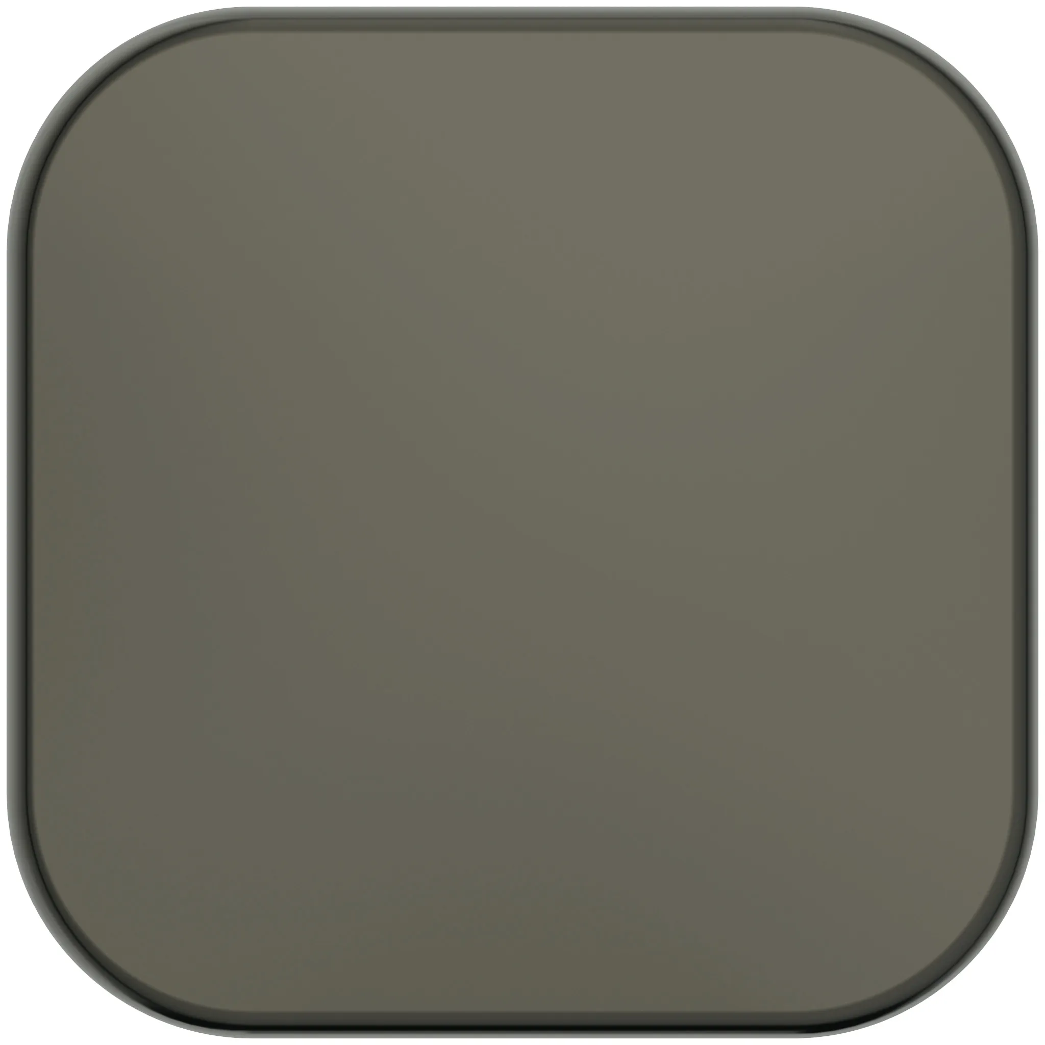 Ideal Standard Ablaufdeckel Tonic II Magnetic Grey - hochwertiger Ablaufdeckel in glänzendem Magnetic Grey für Badewannen, perfekt auf die Tonic II Serie abgestimmt