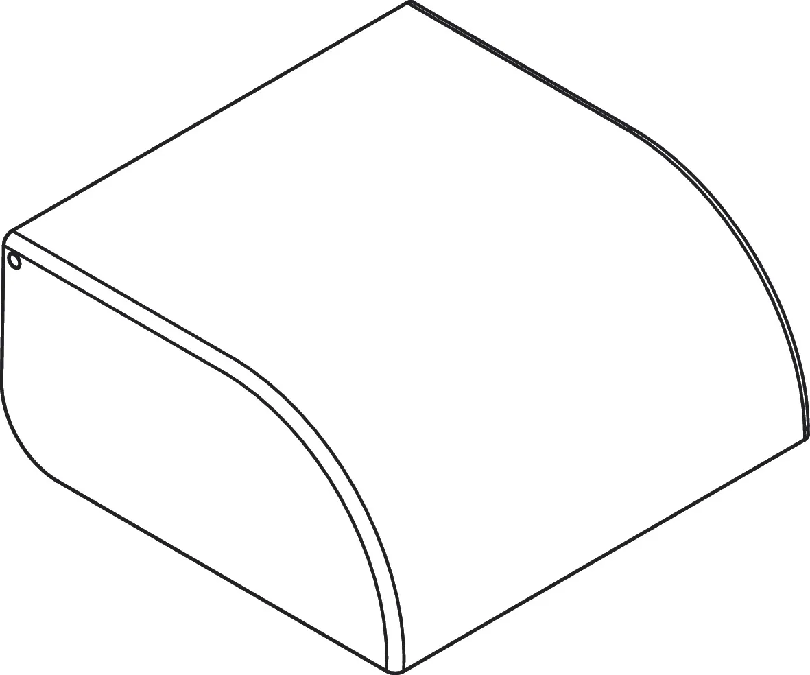 Toilettenpapierhalter mit Deckel Axor Universal Circular chrom