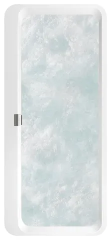 Villeroy & Boch Whirlwanne „Squaro Edge 12“ mit Whirlsystem „Special Combipool Active“ oval 180 × 80 cm in Weiß Alpin