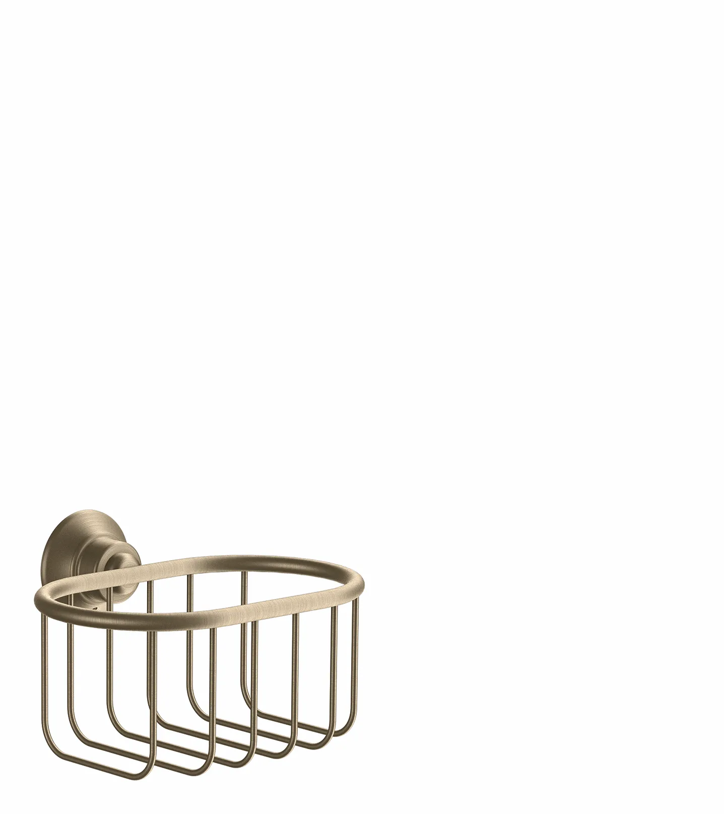 Hansgrohe AXOR Montreux Seifenkorb 160⁄101, Brushed Nickel