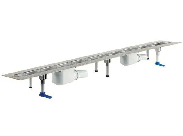 Duschrinne CeraLine F Duo 1600 mm, DN 50